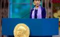             Suu Kyi receives Nobel Peace Prize, 21 years late
      
