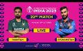             Video: ? LIVE  | 22nd Match #CWC23 | Pakistan vs Afghanistan ? ?
      