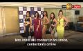             Video: Mrs. India INC contest in Sri Lanka, contestants arrive!
      