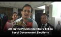             Video: AG on the Private Members' Bill on Local Government Elections
      