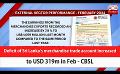             Video: Deficit of Sri Lanka’s merchandise trade account increased to USD 319m in Feb - CBSL (Eng...
      