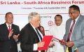             Reinforcing Trade Ties With South Africa
      