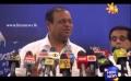             Video: No obstacle to the vote bank or the victory; says SLFP.
      