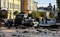       Wave of explosions hit <em><strong>Ukraine</strong></em>
  