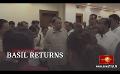             Video: State Minister Sanath Nishantha speaks on Basil's return to Sri Lanka BASIL
      