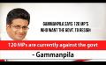             Video: 120 MPs are currently against the govt - Gammanpila (English)
      