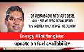             Video: Energy Minister gives update on fuel availability  (English)
      