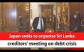       Video: Japan seeks to organise Sri Lanka creditors' meeting on debt <em><strong>crisis</strong></em> (English)
  