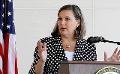             U.S. Under Secretary for Political Affairs Victoria Nuland to visit Sri Lanka
      