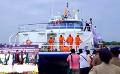             India, Sri Lanka passenger ferry service launched after 40 years
      