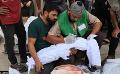             Dead and wounded strain Gaza hospitals as air strikes intensify
      