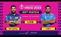             Video: ? LIVE  | 33rd Match #CWC23 | Sri Lanka vs India ? ?
      