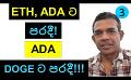             Video: ETHEREUM LOSSES TO ADA? | ADA LOSSES TO DOGECOIN???
      