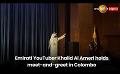             Video: Emirati YouTuber Khalid Al Ameri holds meet-and-greet in Colombo
      
