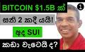            Video: WHALES LOADED UP WITH $1.5 BILLION BITCOIN | SUI SET TO FLOOD THE MARKET TODAY!!!
      