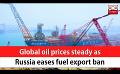             Video: Global oil prices steady as Russia eases fuel export ban (English)
      