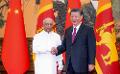             Chinese President wants to advance relationship with Sri Lanka
      