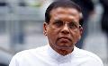             CID records another statement from Sirisena over Easter attacks
      