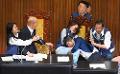            Taiwan lawmakers exchange blows in bitter dispute over parliament reforms
      