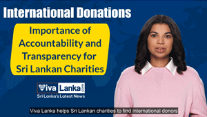 How important are accountability and transparency for a charity to receive international donations